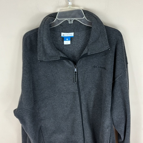 Columbia Gray Full Zip Fleece Jacket Size XXL - Picture 2 of 14